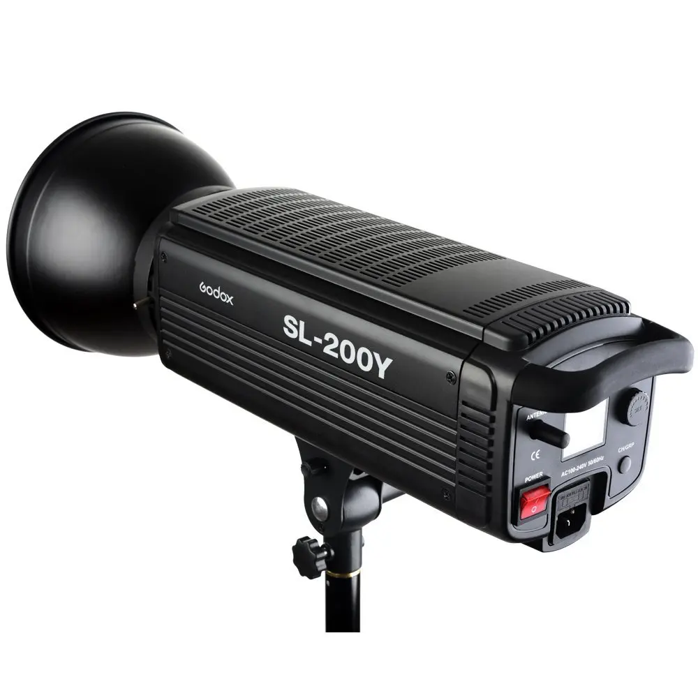 Бесплатная доставка DHL Godox LED Видео свет SL-200Y 3200K желтая версия видео непрерывный