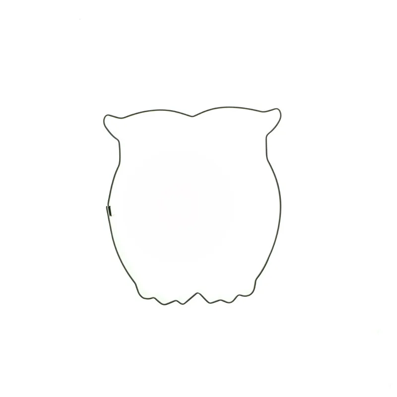 Металлическая форма для выпечки печенья инструмент приготовления в форме совы