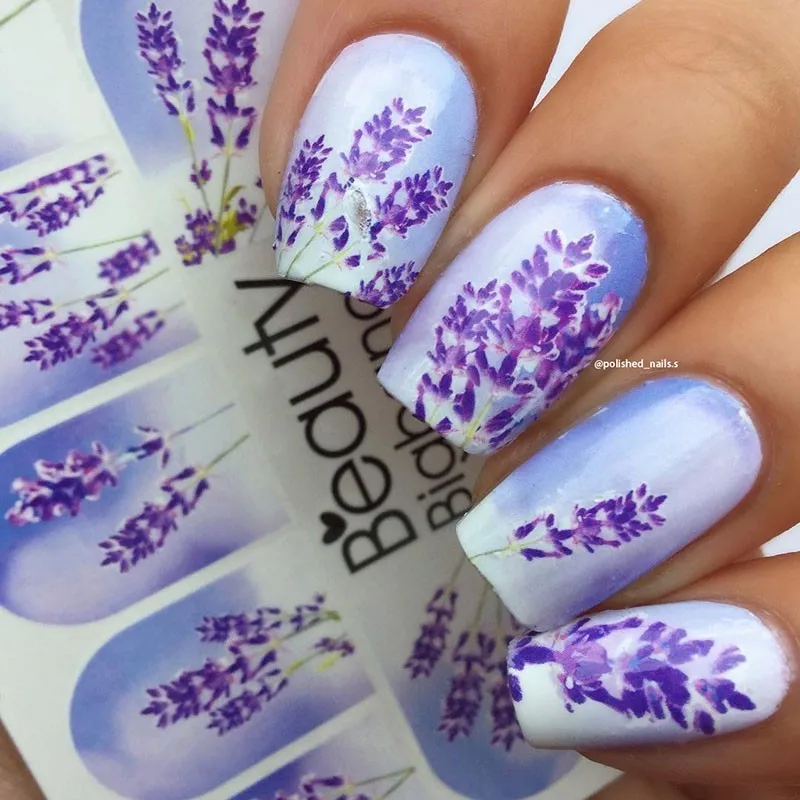 BeautyBigBang водяные наклейки для ногтей 1 шт. мороженое Десерт форма дизайн DIY наклейки для ногтей s Шарм украшения для ногтей BBB006