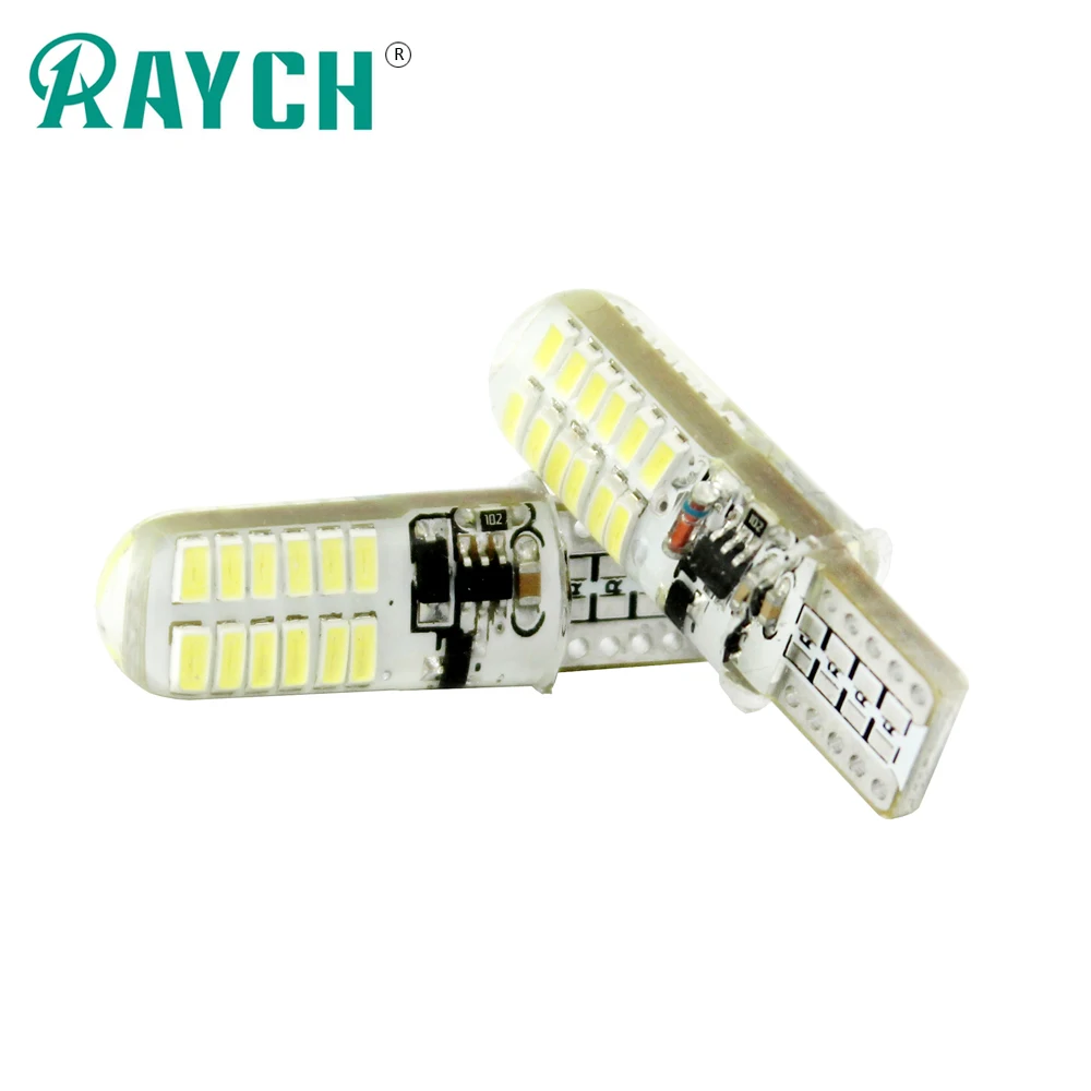 2 x T10 Flashing 194 W5W 24 Led 3014SMD Lasting Shine+Auto Strobe Flash Two modes of Operation Car light bulbs | Автомобили и