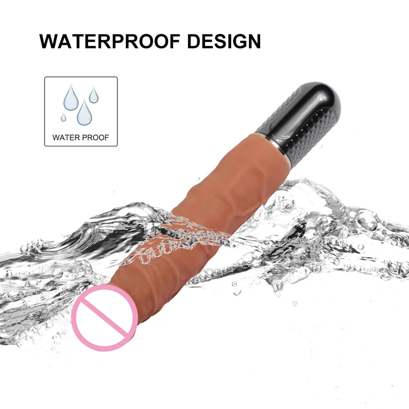 10 режимов вибрирующий реалистичный фаллоимитатор вибратор гибкий мягкий