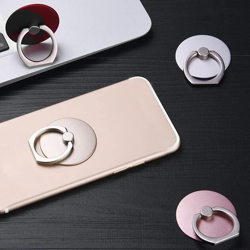 Высокое качество 10 шт./лот цветной держатель для кольца на 360 градусов мобильный