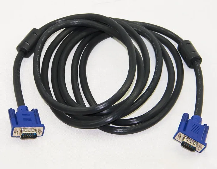 Кабель VGA папа-папа 3+ 6 HD 15PIN для lcd CRT проектора ПК ноутбука монитор 1,5 м 3 м 5 м 10 м 15 м 20 м