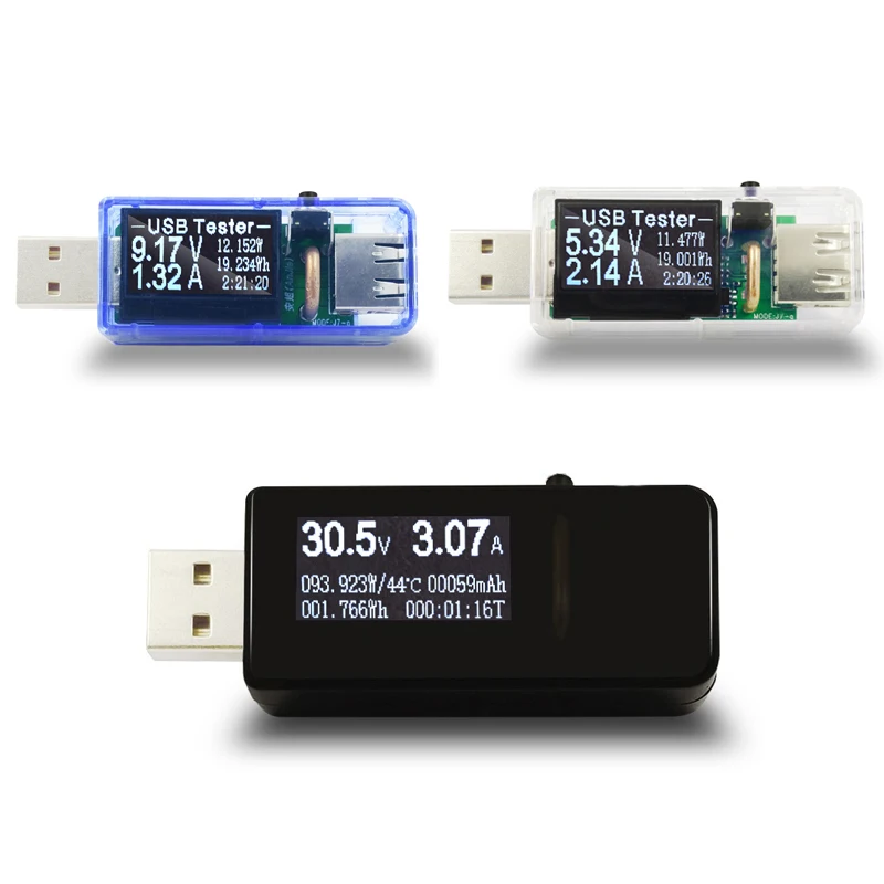 7 в 1 USB Тестер DC Цифровой вольтметр amperimetro как текущий AMP Вольт Амперметр детектор