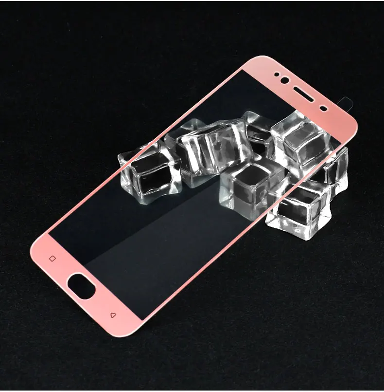 Закаленное 3D стекло для OPPO R9S 2 шт. полноэкранная Защитная пленка Plus | Мобильные