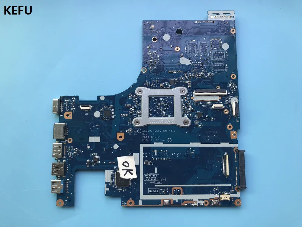KEFU высокое качество для Lenovo Ideapad G50-30 материнская плата ноутбука FRU:5B20G91648 ACLU9/ACLU0