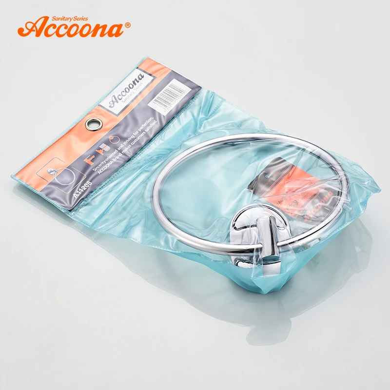 Accoona настенное кольцо для полотенец из хрома ручная стойка держатель туалет