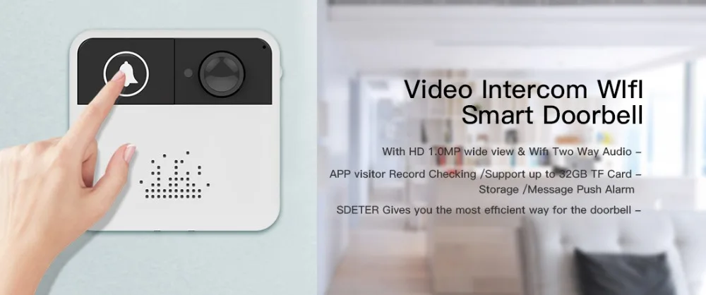 SDETER 1080P 960P беспроводная Wifi ip-камера 360 градусов рыбий глаз панорамная CCTV камера безопасности инфракрасное Обнаружение движения P2P камера