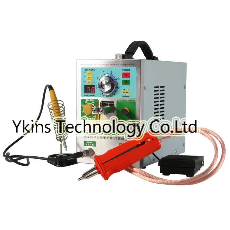 

709AD+ LCD display 18650 battery spot welder machine 4 IN 1 Welding machine fixed pulse welding constant temperature solderin