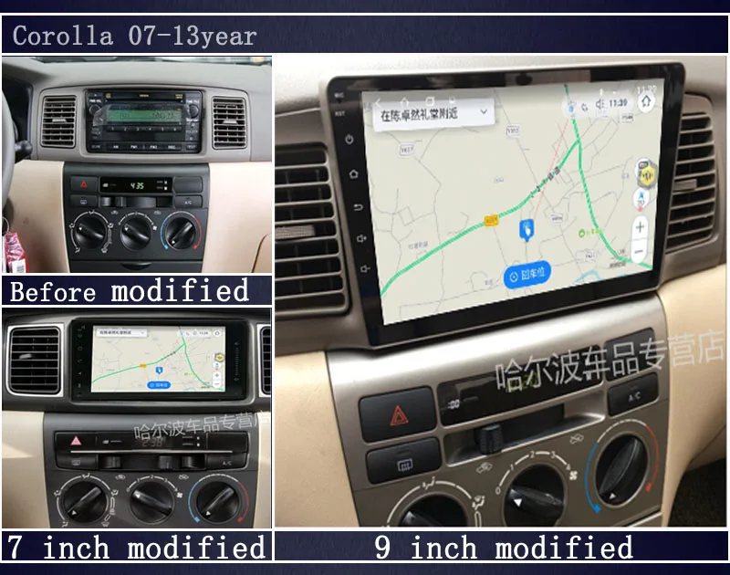 9/10 дюймовый Wits Универсальный Автомобильный аудиоплеер для Toyota Android 8 1 система MP3