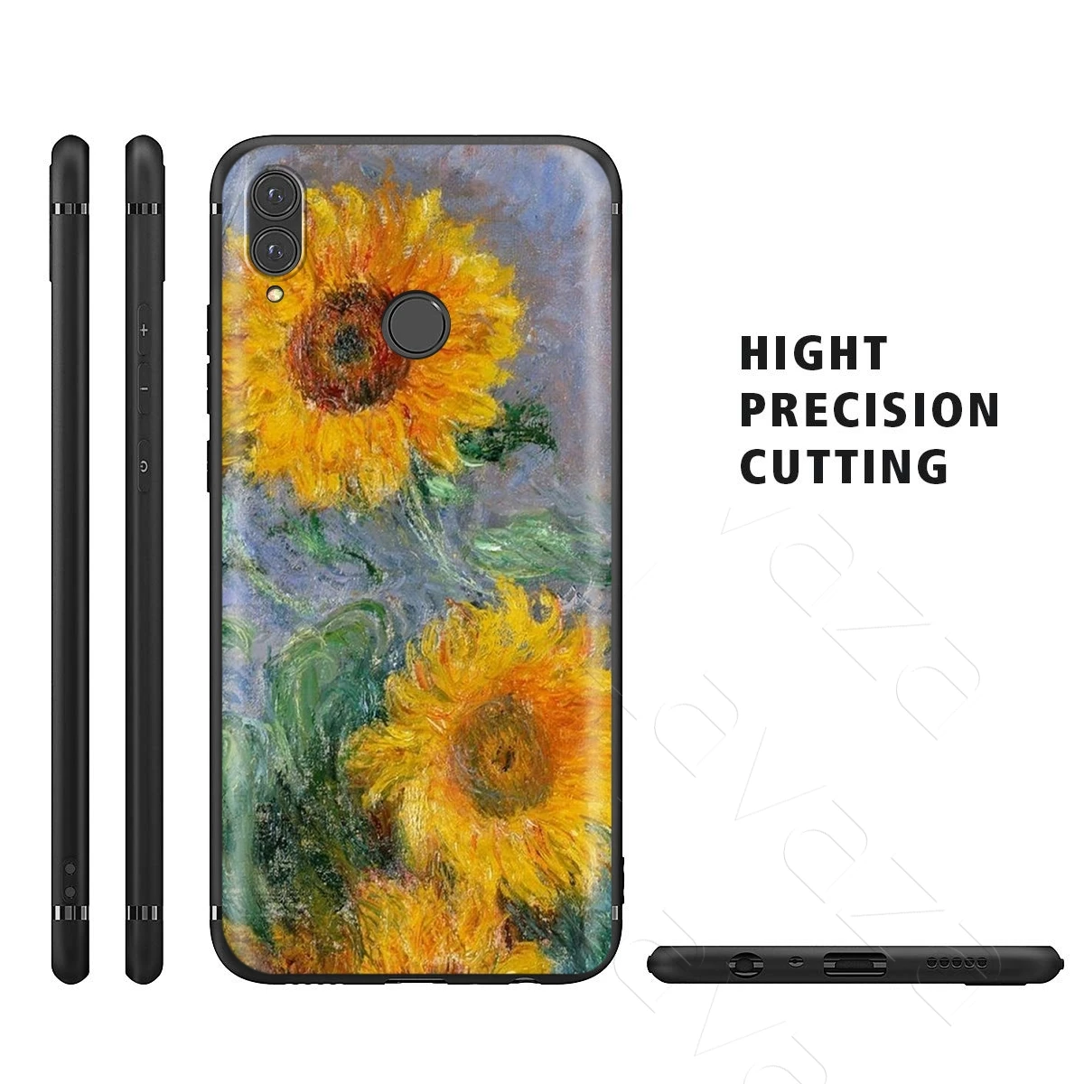 Lavaza Claude Monet Garden Lotus Bridge Case for Huawei Mate Y7 Y9 P8 P9 P10 P20 P30 P40 Max Lite Pro P Smart Mini |