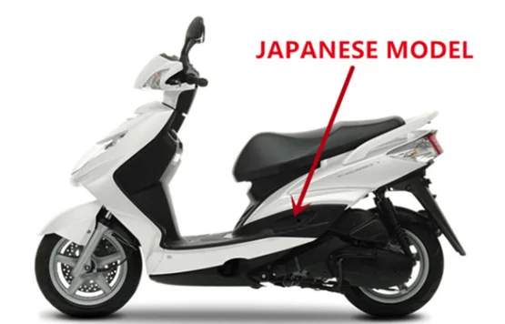 Аксессуары для мотоциклов для YAMAHA CYGNUS125 2008-2012 модель мотоцикла краска для тела обтекатель краска ed корпус ABS пластик обтекатель наборы - Цвет: japanese model black