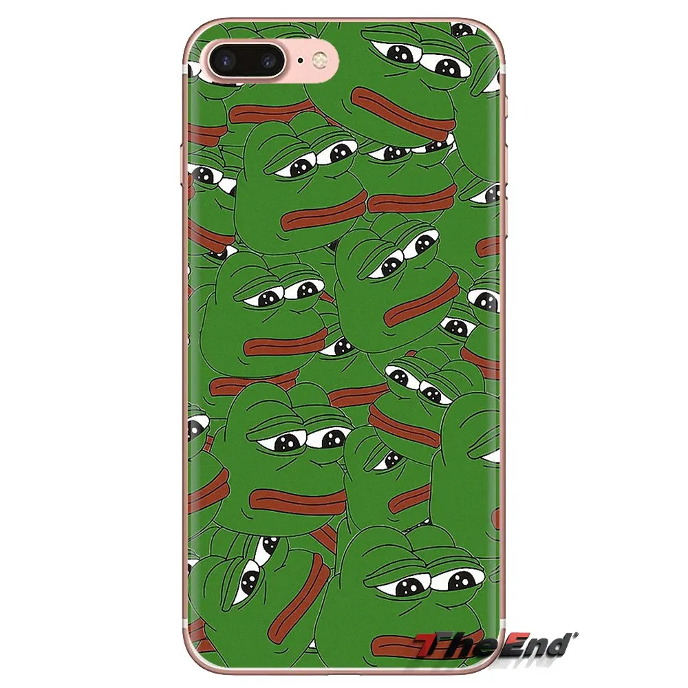 Силиконовый чехол для телефона Feel Bad Man Sad Frog Art Для Huawei Nova 2 3 2i 3i Y6 Y7 Y9 Prime Pro GR3 GR5 2017 2018