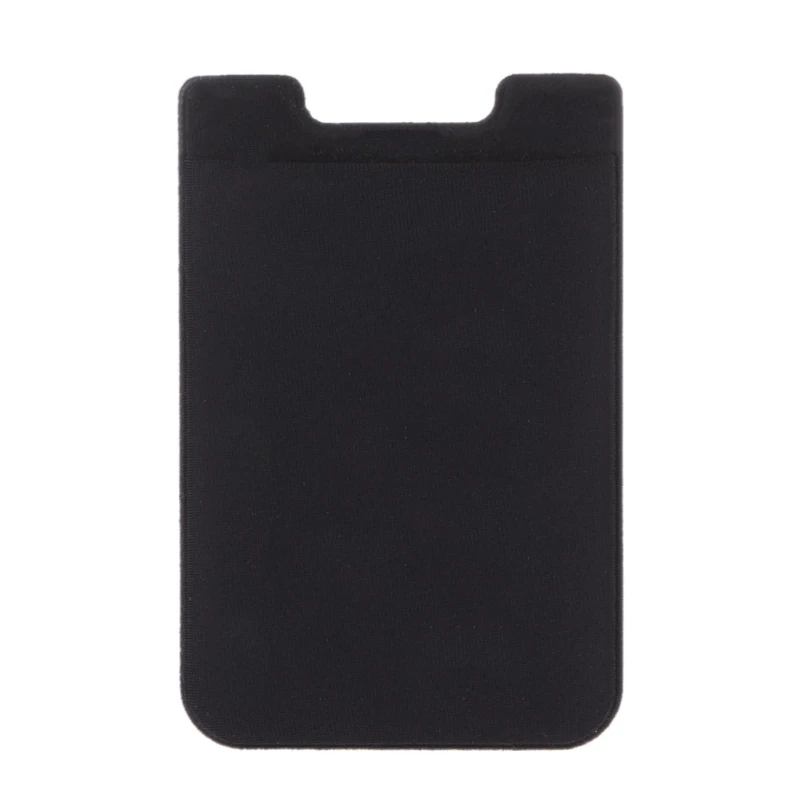 

Elastic Phone Wallet RFID Credit ID Card Holder Adhesive Pocket Sticker Lycra