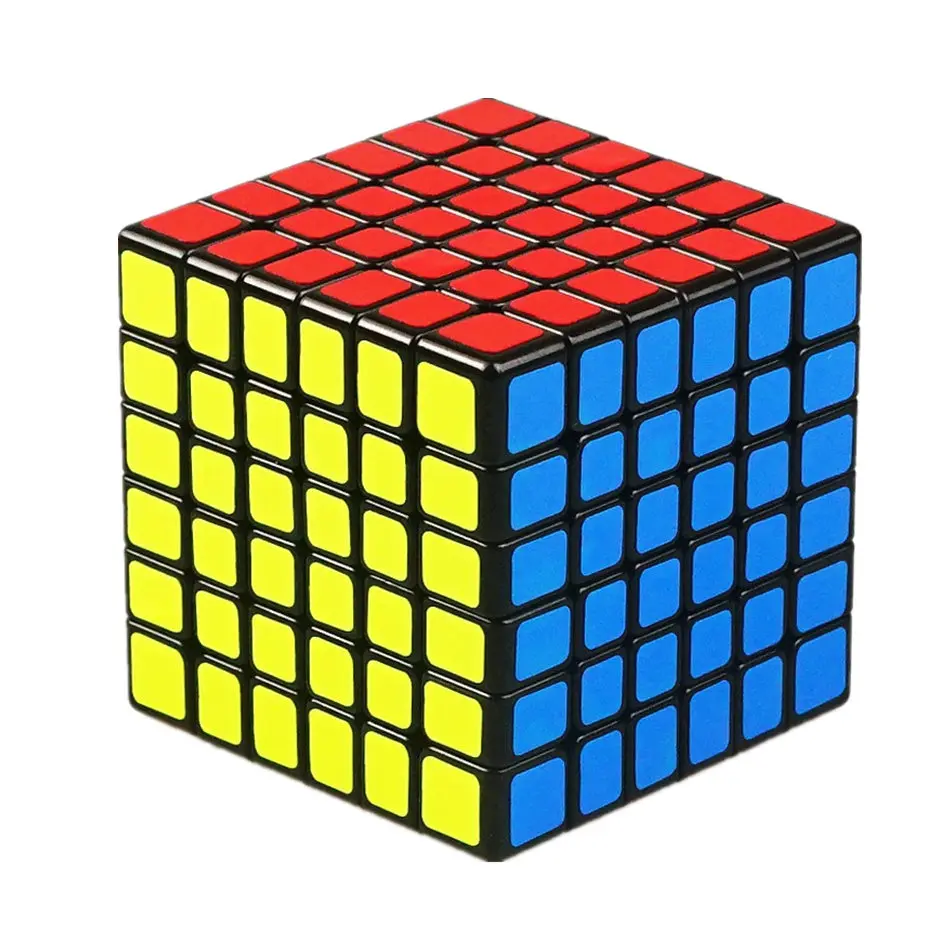 Shengshou 6x6 кубик рубика легендарный кубик черный белый стикер 6x6x6 волшебный куб 6 слоев скоростной Куб Профессиональная головоломка игрушка для детей подарок для детей