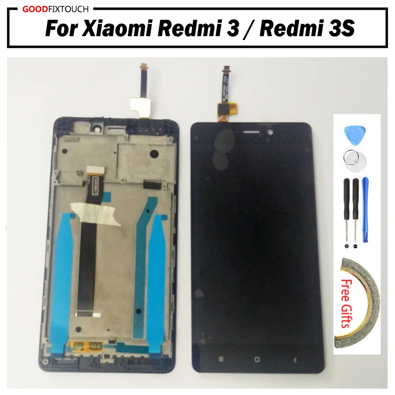 Оригинальный ЖК дисплей для xiaomi redmi 3 сенсорный экран в сборе сенсорная панель