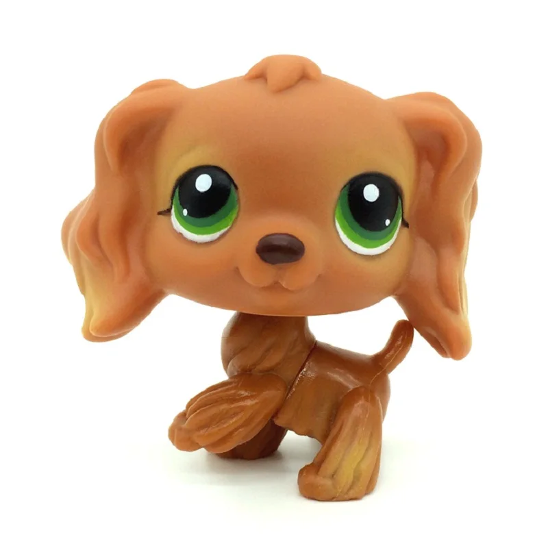 05 Настоящие игрушки для питомцев lps, маленькие собаки кокер-спаниель, редкие животные, старая коллекция, Оригинальные фигурки, игрушки для детей - Цвет: 05