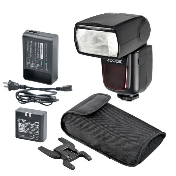 Godox VING V860N Kit Speedlite i TTL Flash литий ионная аккумуляторная батарея для Nikon D7000 D90 DSLR