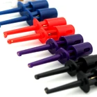 Новинка; 10 шт. мультиметр провод Тесты крюк клипса электронный мини Тесты зонд комплект 5 цветов для мультиметр инструмент