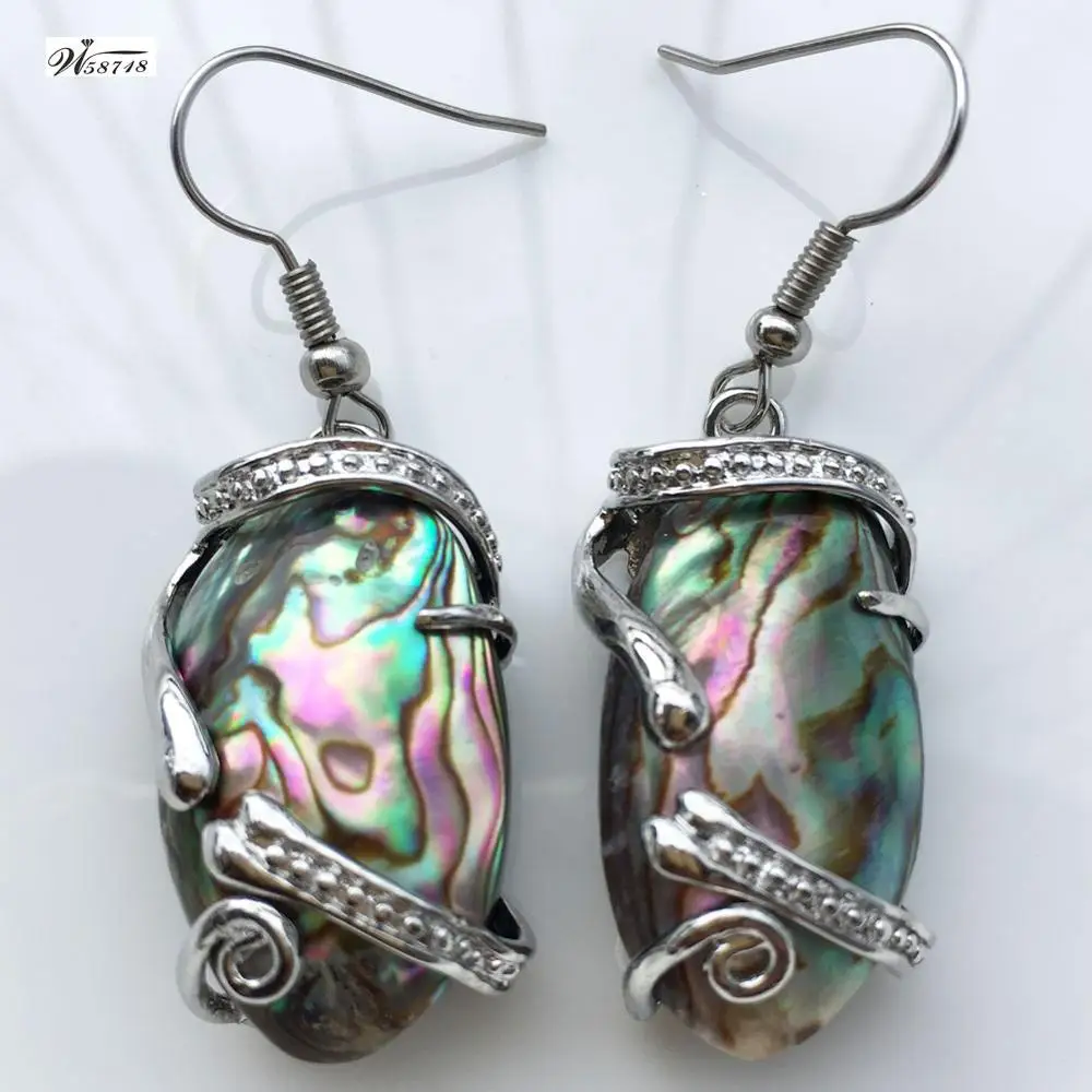 Бесплатная доставка Красивые Украшения Новая Зеландия Абалон ракушки