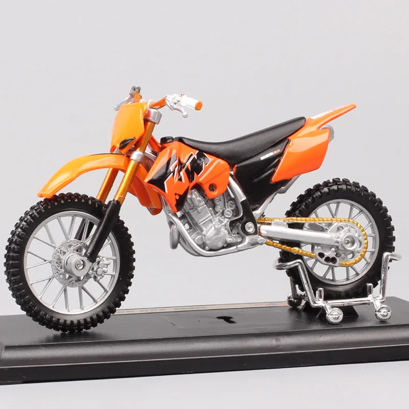 Kids 1/18 Scale Maisto 525 SX Dirt Motorcycle Model Supercross Bike Cross Diecasts & Toy Vehicle Miniatures of Kids Boys Gifts