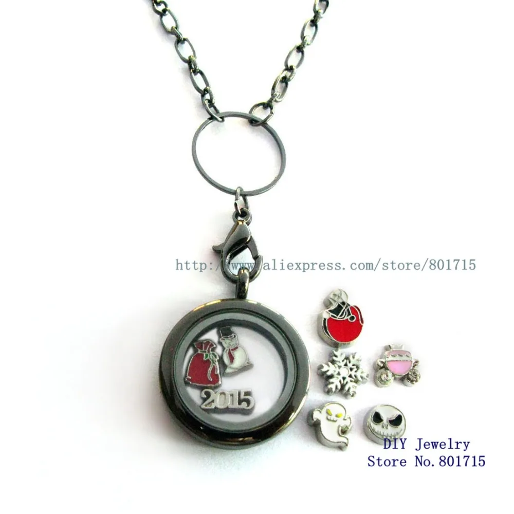 Черный пистолет Магнитная Нержавеющая Сталь 25 мм стеклянный Простой Круглый