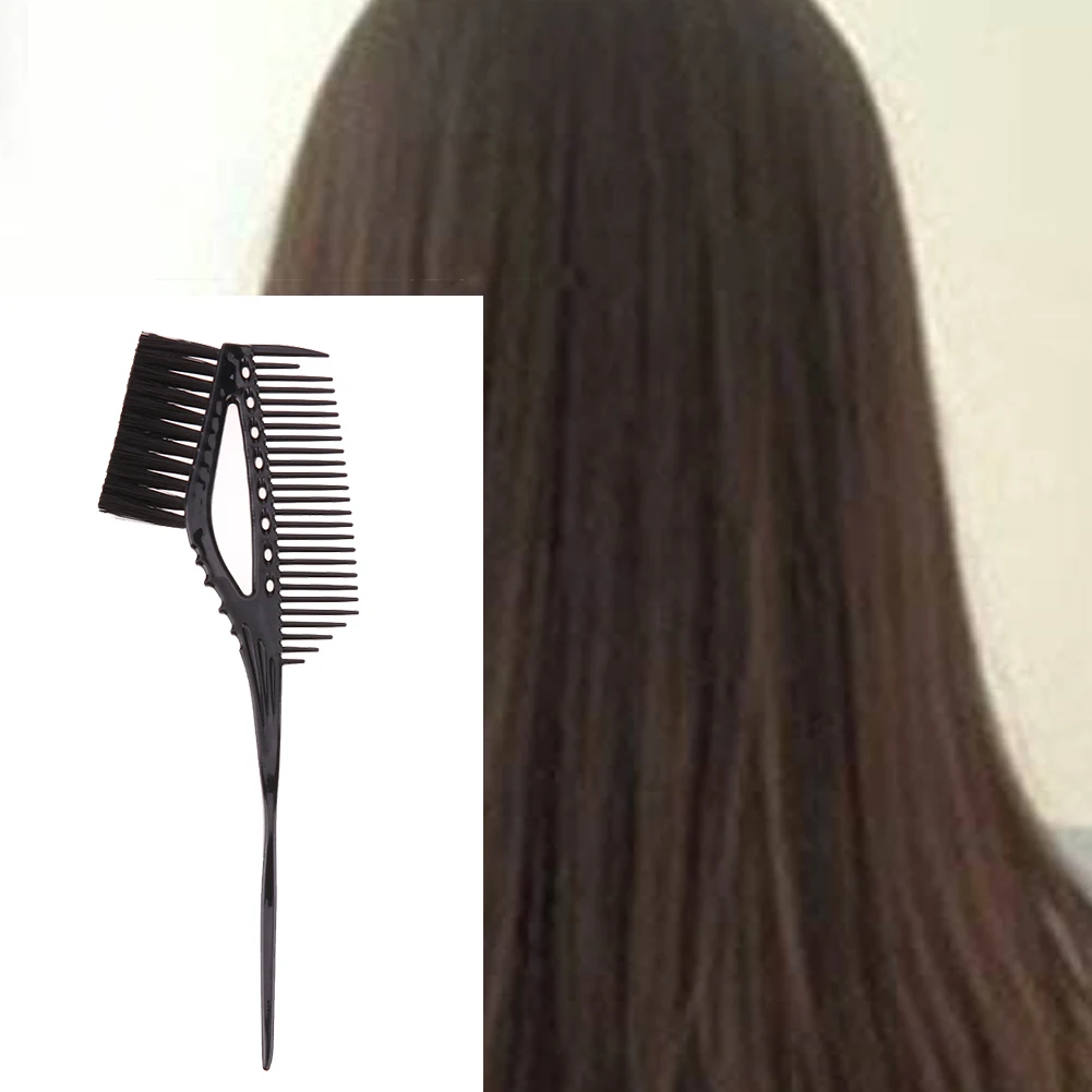 Двухсторонняя краска для волос раскраска щетка расческа салон Парикмахерская