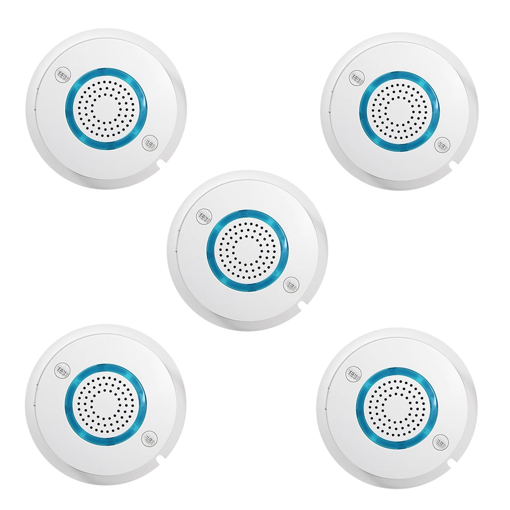 5 шт./лот PGST Wi-Fi Беспроводной детектор дыма SMS независимая сигнализация дымовая пожаробезопасная датчик для дома/дома охранная сигнализация