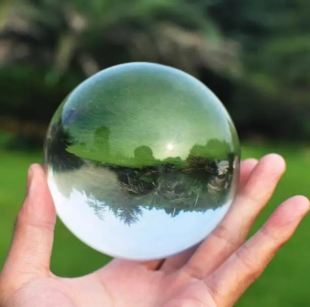 

60mm Crystal Ultra Clear Acrylic Ball Manipulation contact Juggling fuuny gadgets Magic Tricks Illusion juegos de magia kids