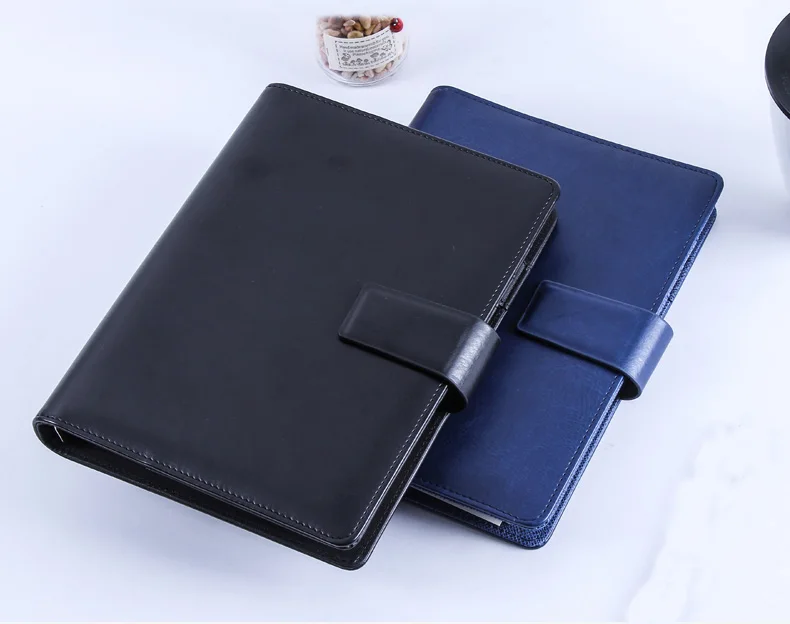 Блокнот органайзер А5 из искусственной кожи с застежкой 1192D|agenda organizer|loose leaf