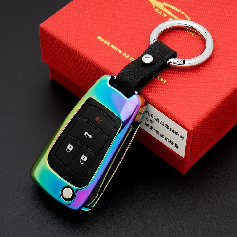 Брелок для ключей из цинкового сплава держатель чехол Chevrolet Cruze Aveo TRAX Защитные