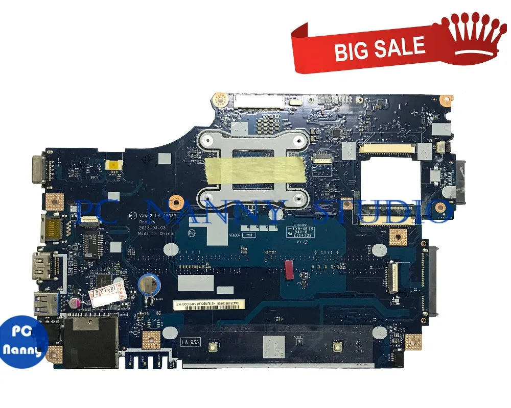 ПК игровая материнская плата для ноутбука Acer Aspire E1 572 системная NBMFM11009 532 DDR3L 2955U