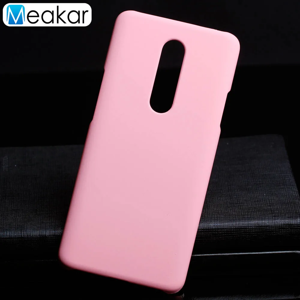 Матовая Пластик Coque СПС oneplus 7 Pro Чехол для oneplus One Plus 7 7T oneplus 7 oneplus 7t Pro Чехол для телефона чехол-лента на заднюю панель - Цвет: Pink