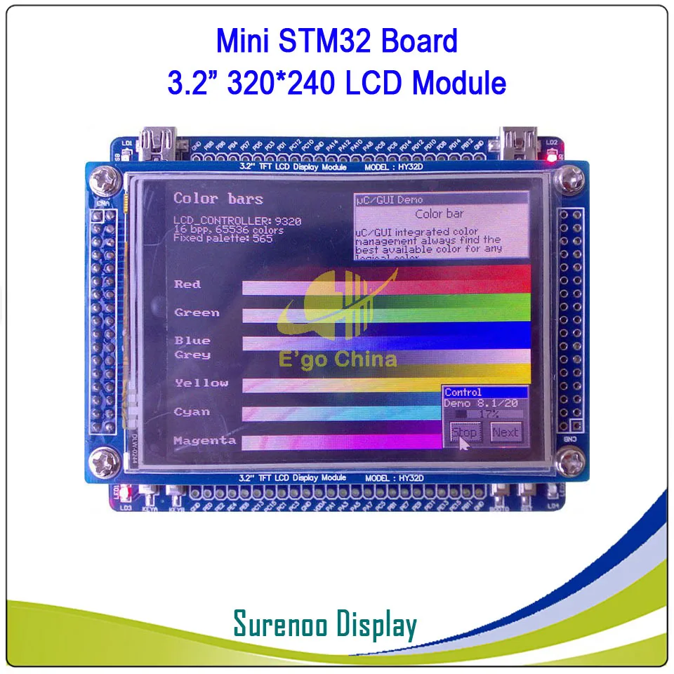 STM32 STM32F103VCT6 HY-MINI HY-MiniSTM32V макетная плата с 3," TFT сенсорный экран Панель ЖК-дисплей модуль Экран дисплея