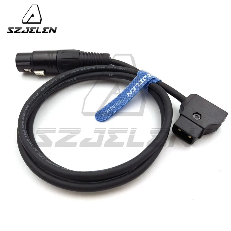 Папа D-Tap на XLR 4-контактный разъем для tvlogic LVM-170A шнур питания монитора ROLAND EDIROL R88
