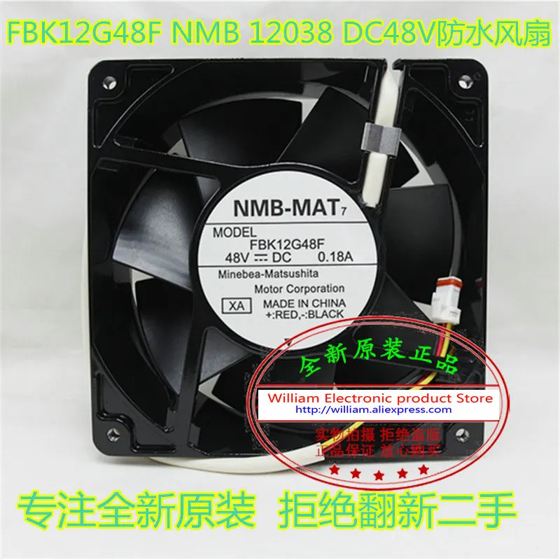 New Original NMB FBK12G48F DC48V 0.18A 120*120*38MM 12CM IP55 waterproof high temperature cooling fan | Компьютеры и офис