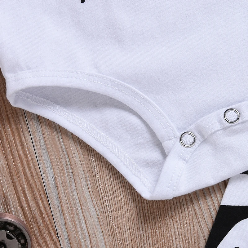 0-24M Newborn Baby Boy Girl Dinosaur Clothes Summer Short Sleeve Cotton Romper Tops Long Pant Hat 3PCS Outfits Clothing Set | Детская