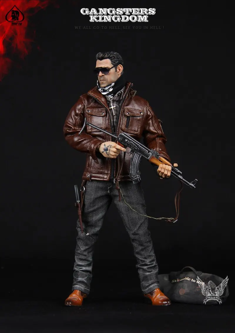 DAM 1/6 Gangsters Kingdom Spade 4 GK004 12 дюймов Коллекционная экшн фигурка для фанатов