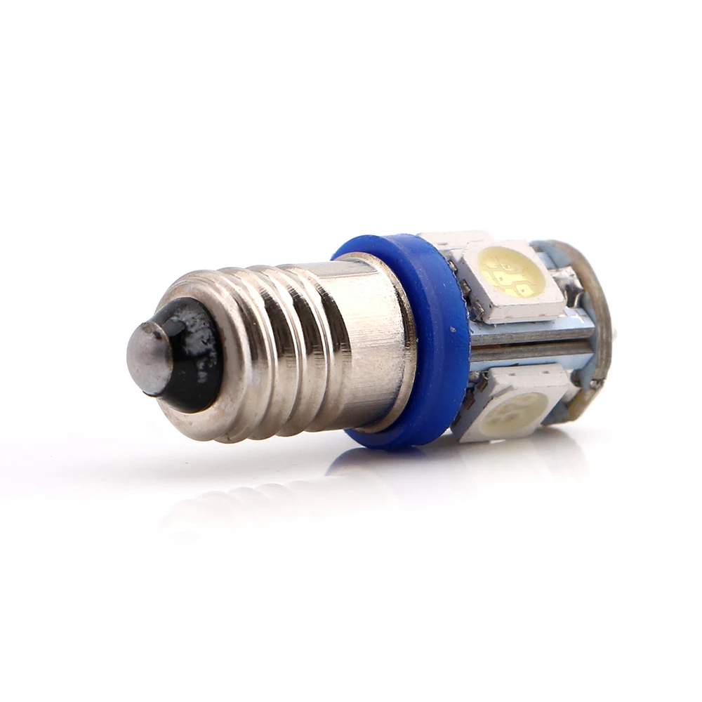 YM E-Bright 10 шт. 6 в 3 В постоянного тока E10 5050 5 SMD светодиодный светильник лампа для