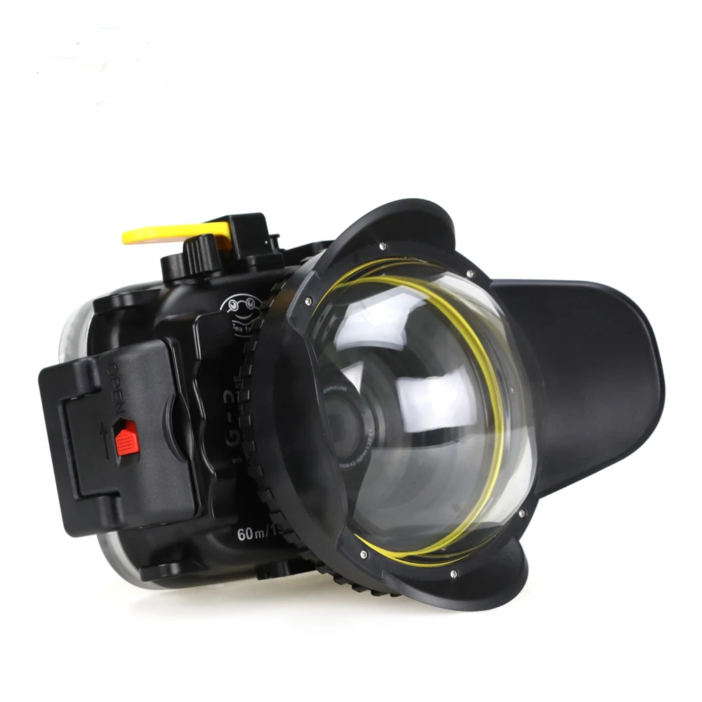 Чехол Seafrogs для Olympus TG 5 чехол подводной камеры 60 м/195ft TG5 водонепроницаемый с двумя
