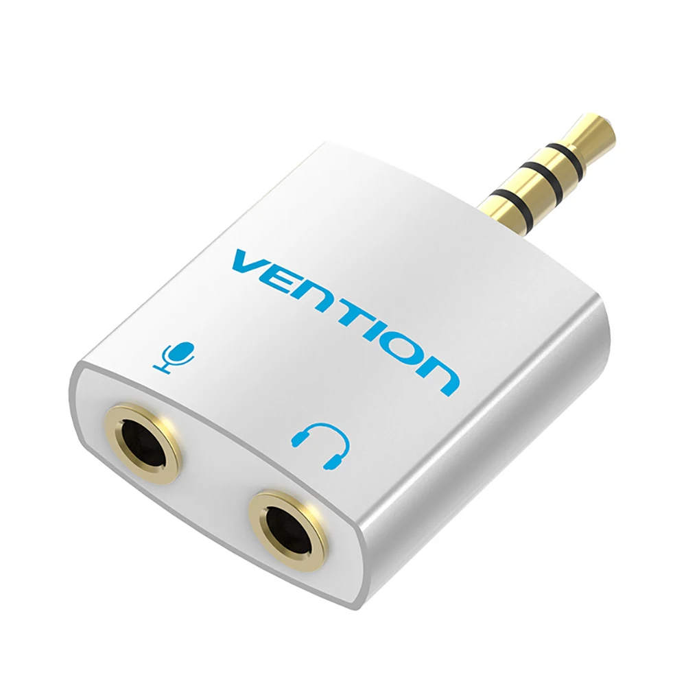 Vention 3 5 аудио сплиттер мм разъем 1 Мужской до 2 DVI переходник с внутренней резьбой