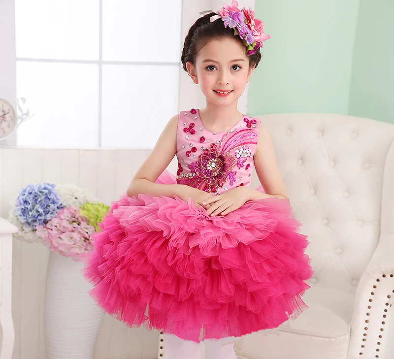 Акция милое балетное платье для девочек детское танцевальное балета в стиле