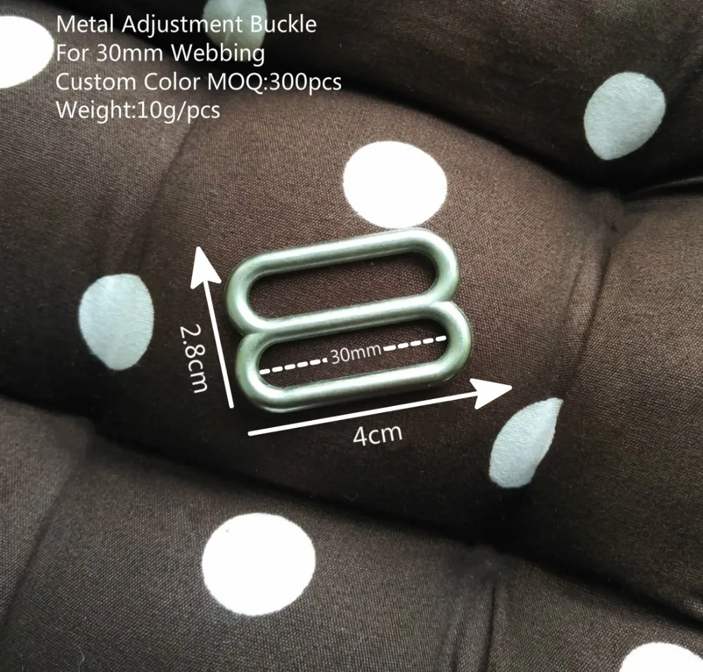 10pcs High Quality For 30mm 1.2&quot width Webbing Silver Hook Ring Backpack Luggage Bag belt adjustable DIY Accessories | Дом и сад