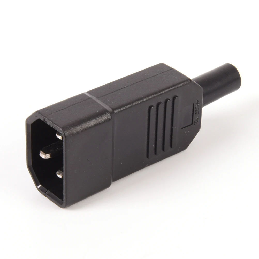 1 шт. 3Pin проводов разъем Стандартный IEC320 C14 Мощность Кабельный RCA штекер Адаптер