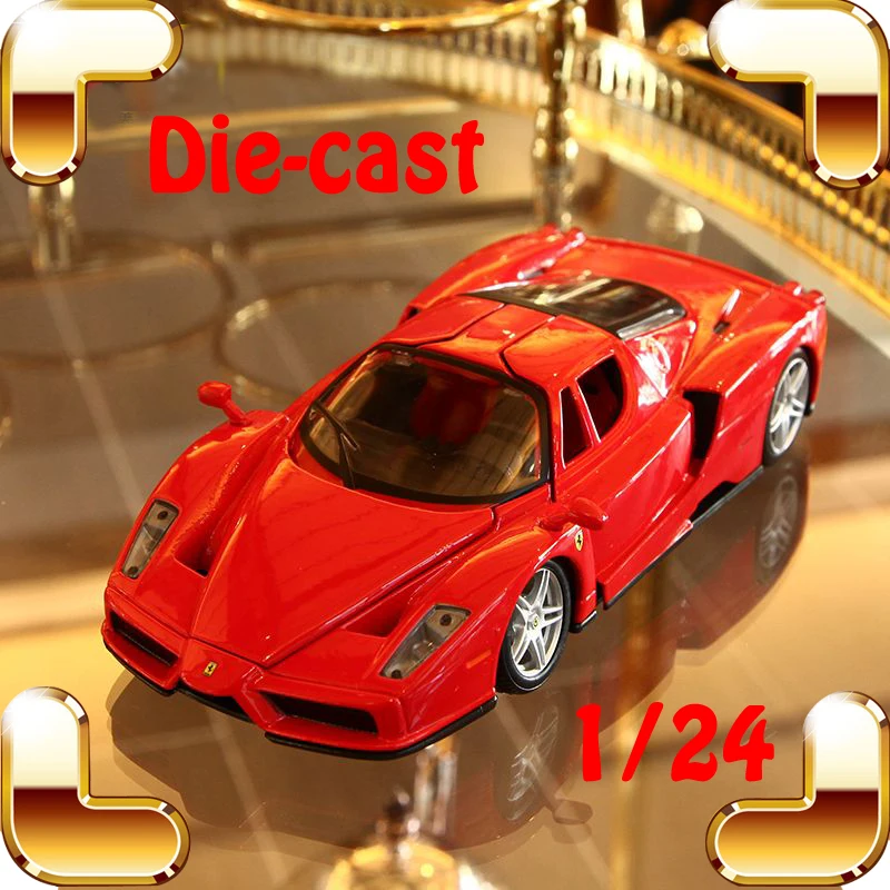 

Рождественский подарок EZ LaFa 458 серия 1/24 металлическая модель автомобиля сплав автомобиля переднее украшение игрушки автомобиль статическа...