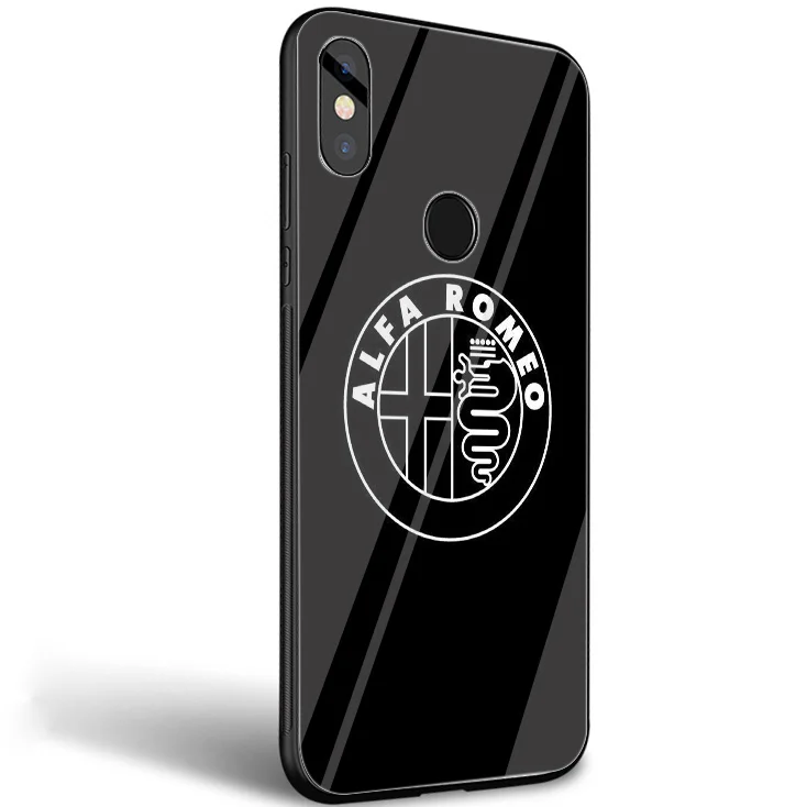 G9 Чехол с логотипом Desxz Alfa Romeo для Xiaomi 8 Lite A1 A2 9 Redmi Note 5 6 7 Pro 6A 4X Pocophone F1 - Цвет: G9
