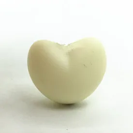 beige 10 шт./партия, хит, в форме сердца, свободные бусины для ожерелье-прорезыватель силиконовые бусины для детский прорезыватель BPA безопасный DIY бисер Прорезыватель - Цвет: beige