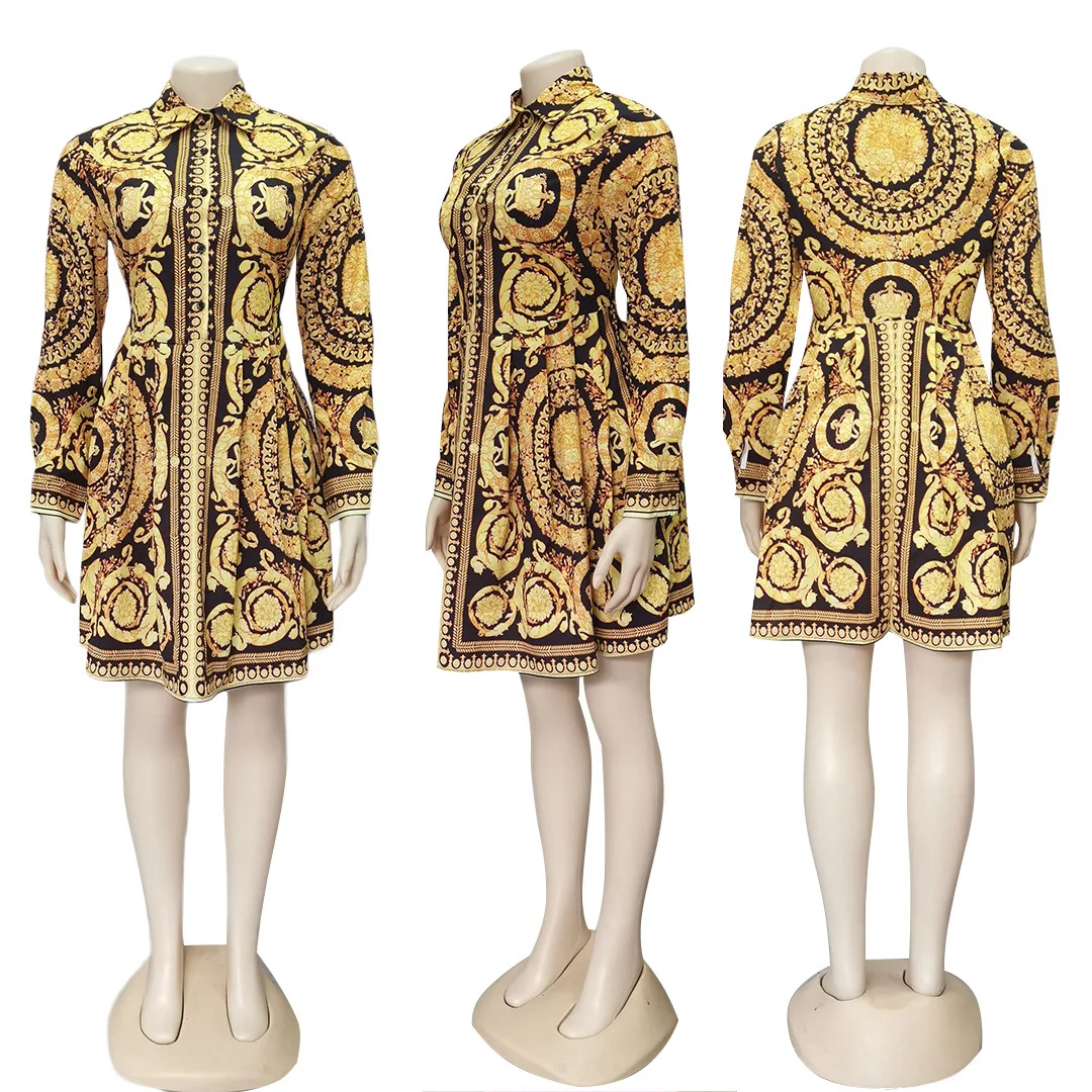 2019 Весна/Лето европейский и американский женский модный принт сексуальное