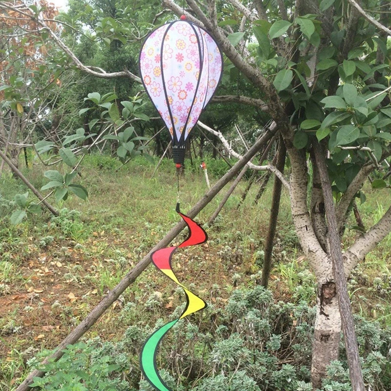 Горячий воздушный шар Spinner ветры змей сад корт украшение дома канал игрушка