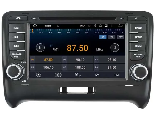 Android 9 0 автомобильный аудио dvd плеер для AUDI TT 2006 2014 gps автомобильное мультимедийное